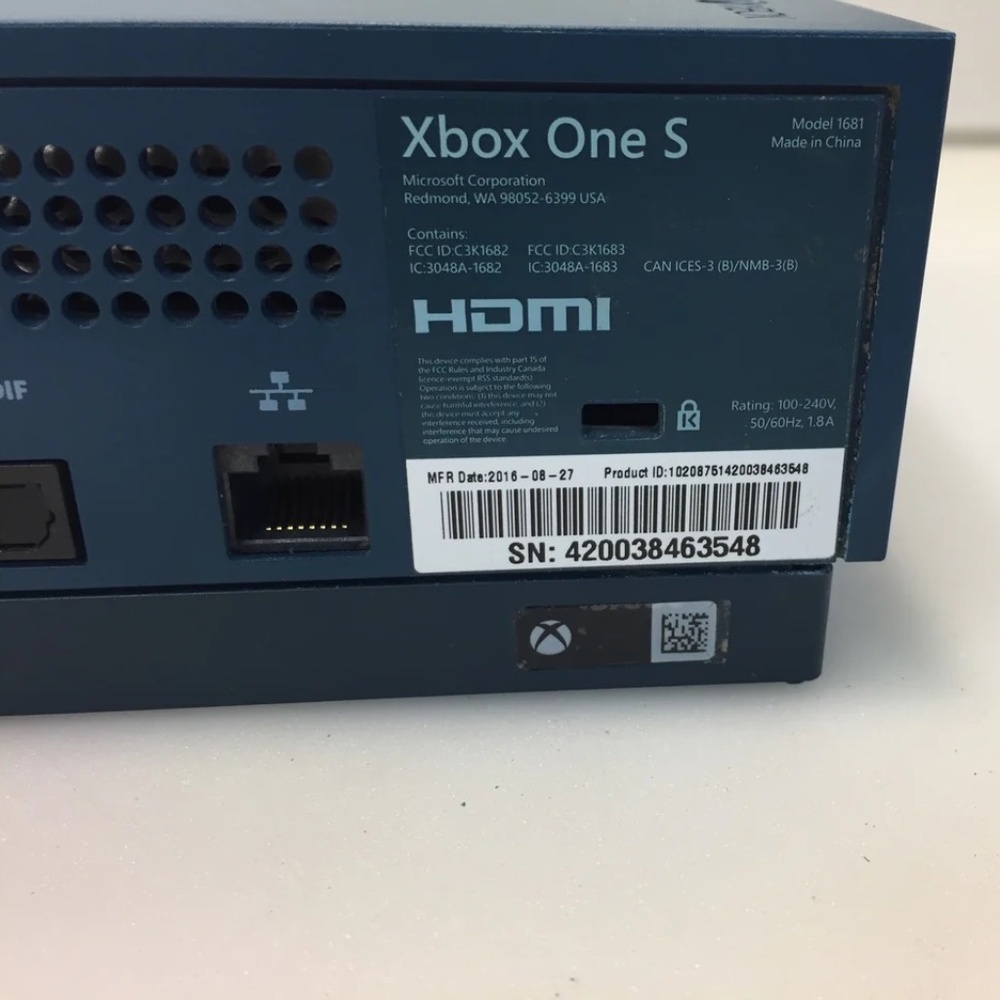 Xbox one S